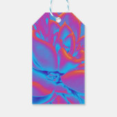 レインボーカラー多肉植物 ギフトタグ (裏面)