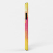 レインボーカラー水彩スクリプト Case-Mate iPhoneケース (裏面/右)