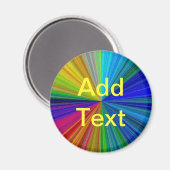 レインボーカラー追加引用文 マグネット (正面/裏面)