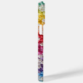 レインボーカラー3-D紙ルックフラワー花びら Case-Mate iPhoneケース (裏面 / 右)