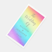 レインボーカラー オーダーメイド LGBTQ ウェディング (コーナー)