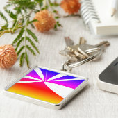 レインボーカラー キーホルダー (側面)