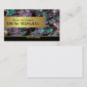 レインボーカルボンドゥム結晶 名刺 (正面/裏面)