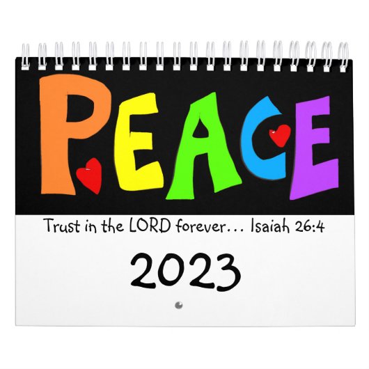 レインボーカレンダー カレンダー (カバー)