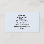 レインボー'カーニバル'テクスチャモザイクタイルパターン 名刺 (裏面)