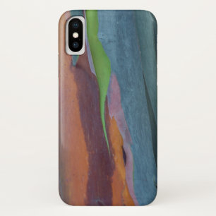 レインボーガムツリーの抽象画 iPhone X ケース