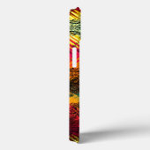 レインボーガラスのブラックレース Case-Mate iPhoneケース (裏面 / 右)