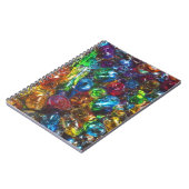 レインボーガラス ノートブック (左側)