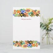 レインボーガーデンファンタシーフローラ 便箋 (スタンド正面)