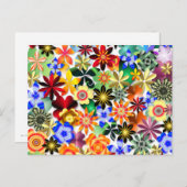 レインボーガーデン ポストカード (正面/裏面)