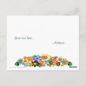 レインボーガーデン ポストカード (裏面)