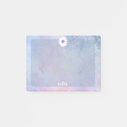 レインボーガーリーカラー可愛いモダンポストイットノート ポストイット (正面)