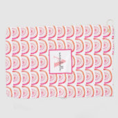 レインボーガーリーパターン ゴルフタオル (横)