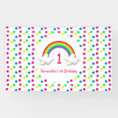 レインボーガールニーエイジ誕生日 横断幕 (横)