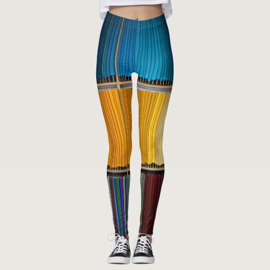 レインボーガールレギンス レギンス (正面)