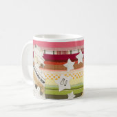 レインボーガール コーヒーマグカップ (正面左)