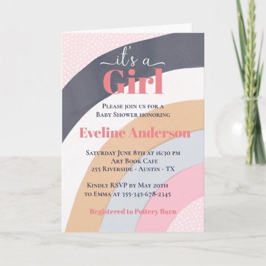 レインボーガール シーズンカード (正面)