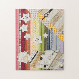 レインボーガール ジグソーパズル