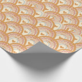 レインボーキッズラッピング紙かわいいカラフル誕生日 ラッピングペーパー (角)