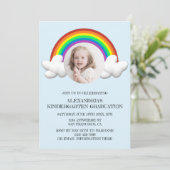 レインボーキッズ卒業写真 招待状 (スタンド正面)