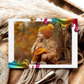 レインボーキッズ3rdスライムバースデーパーティー 招待状