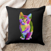 レインボーキッチンピロー クッション (ブランケット)