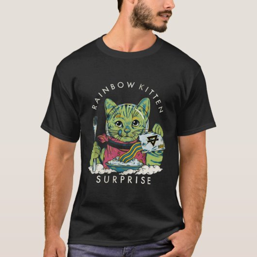 レインボーキッテンサプライズ Tシャツ (正面)