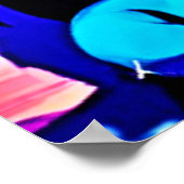 レインボーキッテンポートレート ポスター (角)