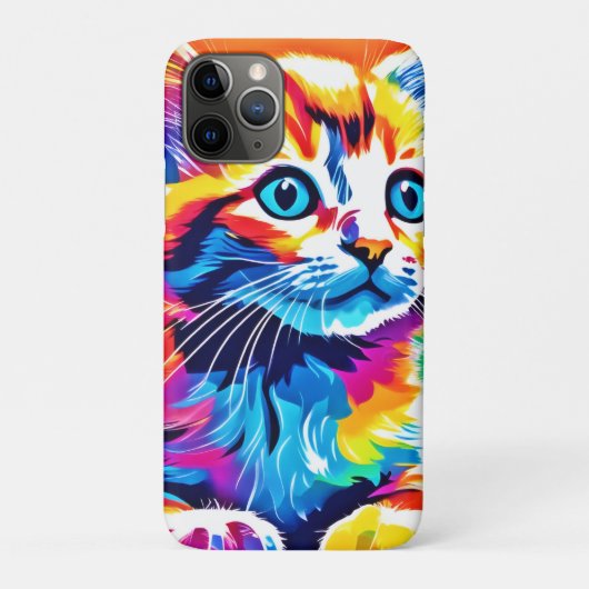 レインボーキッテン夢 Case-Mate iPhoneケース (裏)