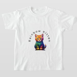 レインボーキッテン Tシャツ