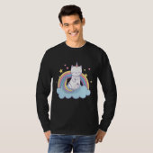 レインボーキットコーン付きカチコーン Tシャツ (正面フル)