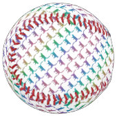 レインボーキティカスタムネコ色 ソフトボール (正面左)