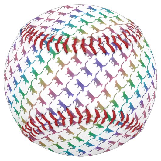 レインボーキティカスタムネコ色 ソフトボール (正面)