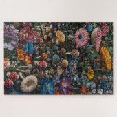 レインボーキノコの宝物 ジグソーパズル (横)