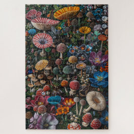 レインボーキノコの宝物 ジグソーパズル