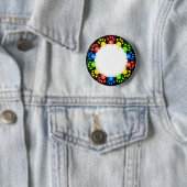 レインボーキャットポーズ 缶バッジ (インサイチュ)