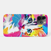 レインボーキャット：ヴィヴィヴィッドポートレート Case-Mate iPhoneケース (裏面(横))