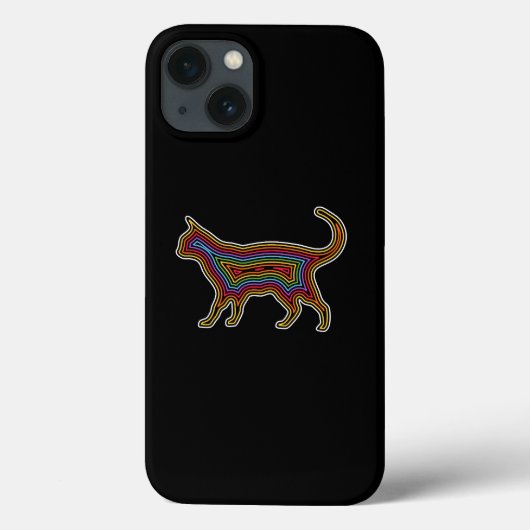 レインボーキャット Case-Mate iPhoneケース (裏面)