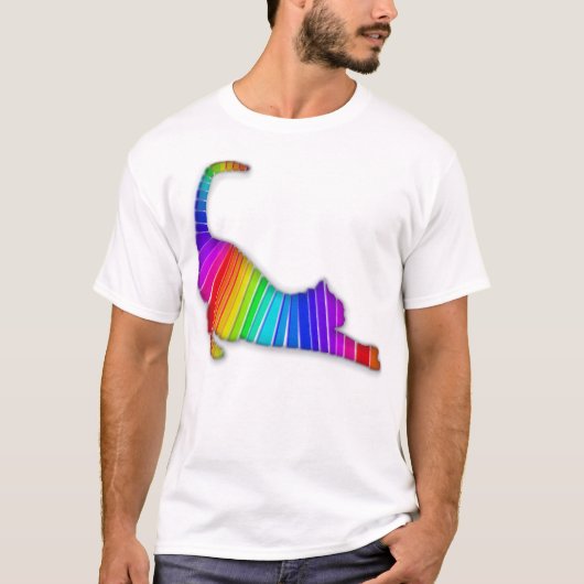 レインボーキャット Tシャツ (正面)