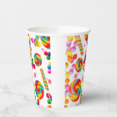 レインボーキャンディキャンディランドスウィート16誕生日パーティー 紙コップ (左)