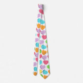 レインボーキャンディハートネックタイ ネクタイ (裏面)