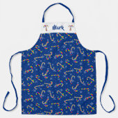 レインボーキャンディーキャンセクリスマス エプロン (正面)