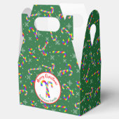 レインボーキャンディーキャンセクリスマス フェイバーボックス (オープン)