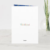 レインボーキャンディーキャーンズプライドクリスマス シーズンカード (裏面)