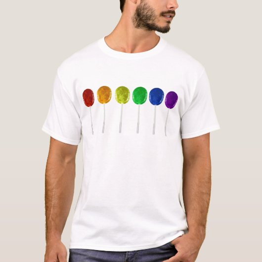 レインボーキャンディー Tシャツ (正面)
