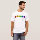 レインボーキャンディー Tシャツ (正面フル)
