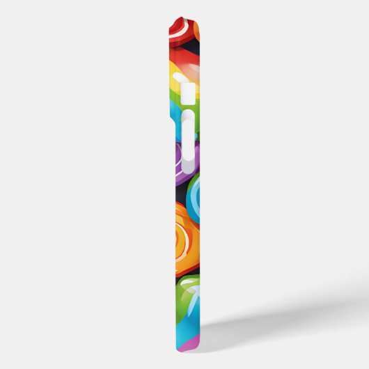 レインボーキャンディ Case-Mate iPhoneケース (裏面 / 左)