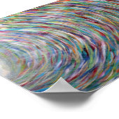 レインボーキャンバスオリジナルアートポスター ポスター (角)