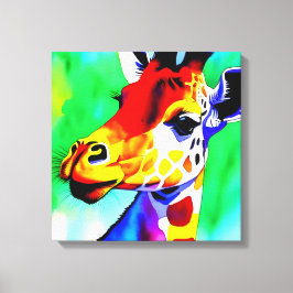 レインボーキリン張りキャンバス キャンバスプリント