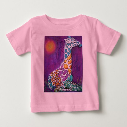 レインボーキリン ベビーTシャツ (正面)